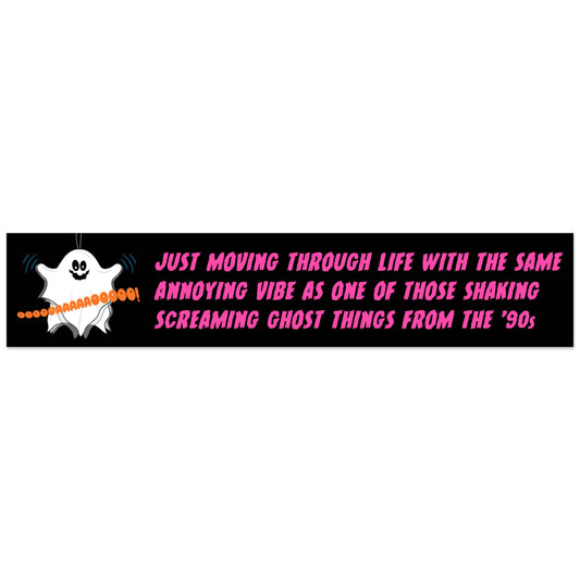 Krystan Saint Cat - Same Annoying Vibe As 90s Shaking Screaming Ghost Sticker