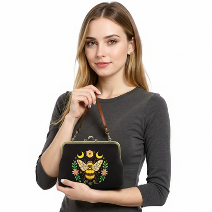 Bee Kiss Lock Bag