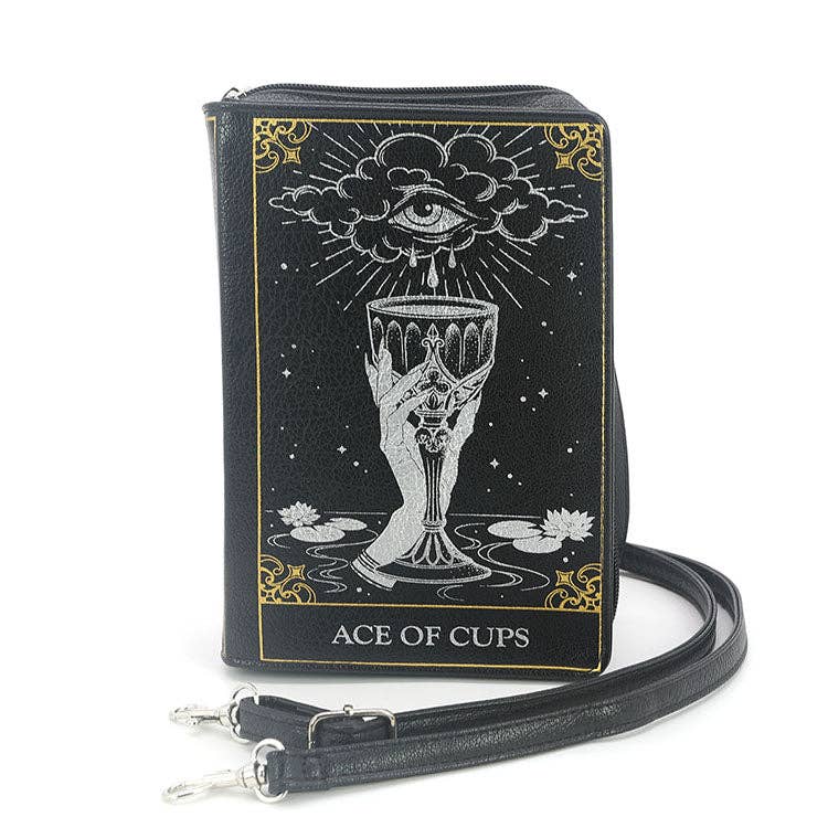 Oracle Book Clutch Bag, Tarot Inspired Accessory