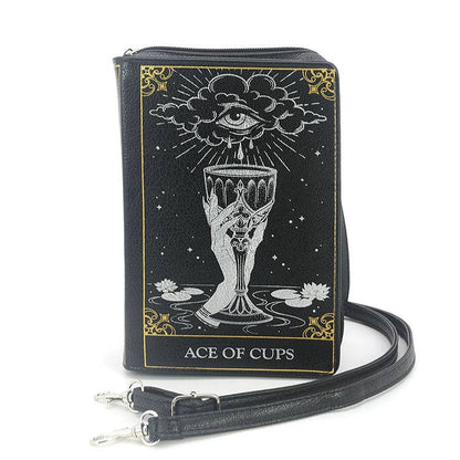 Oracle Book Clutch Bag, Tarot Inspired Accessory