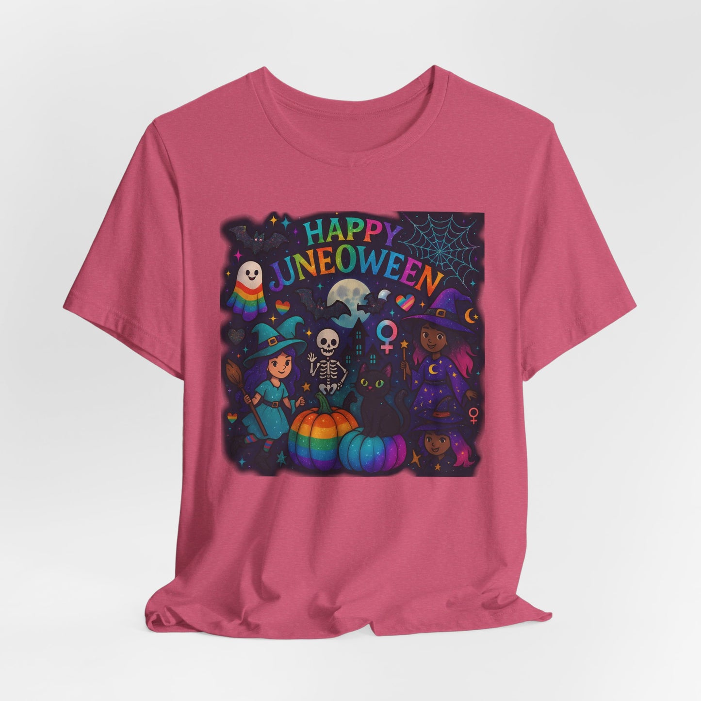 "Happy Juneoween" Unisex Tee Pride Witchy Summerween