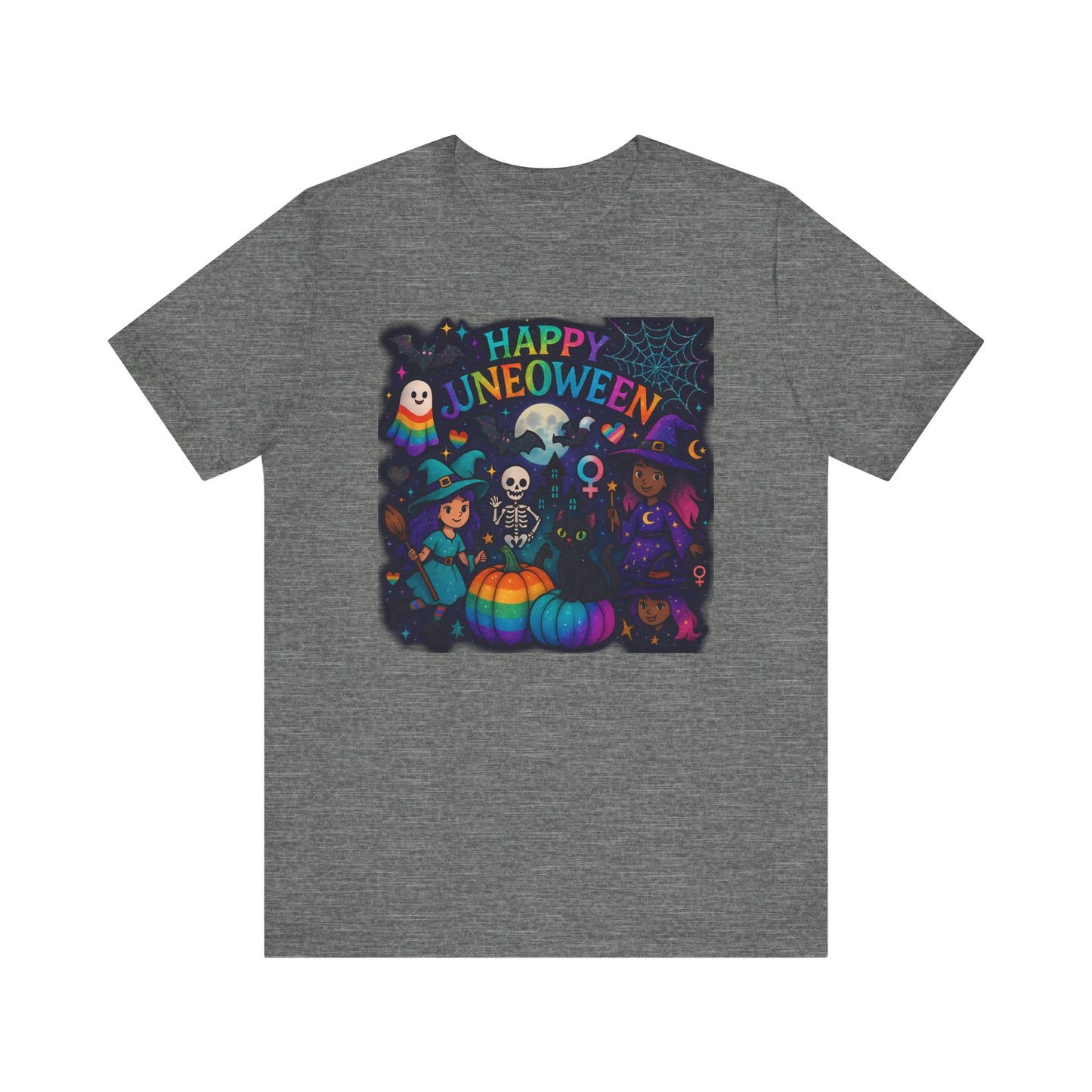 "Happy Juneoween" Unisex Tee Pride Witchy Summerween