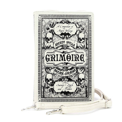 Grimoire Book Clutch Bag