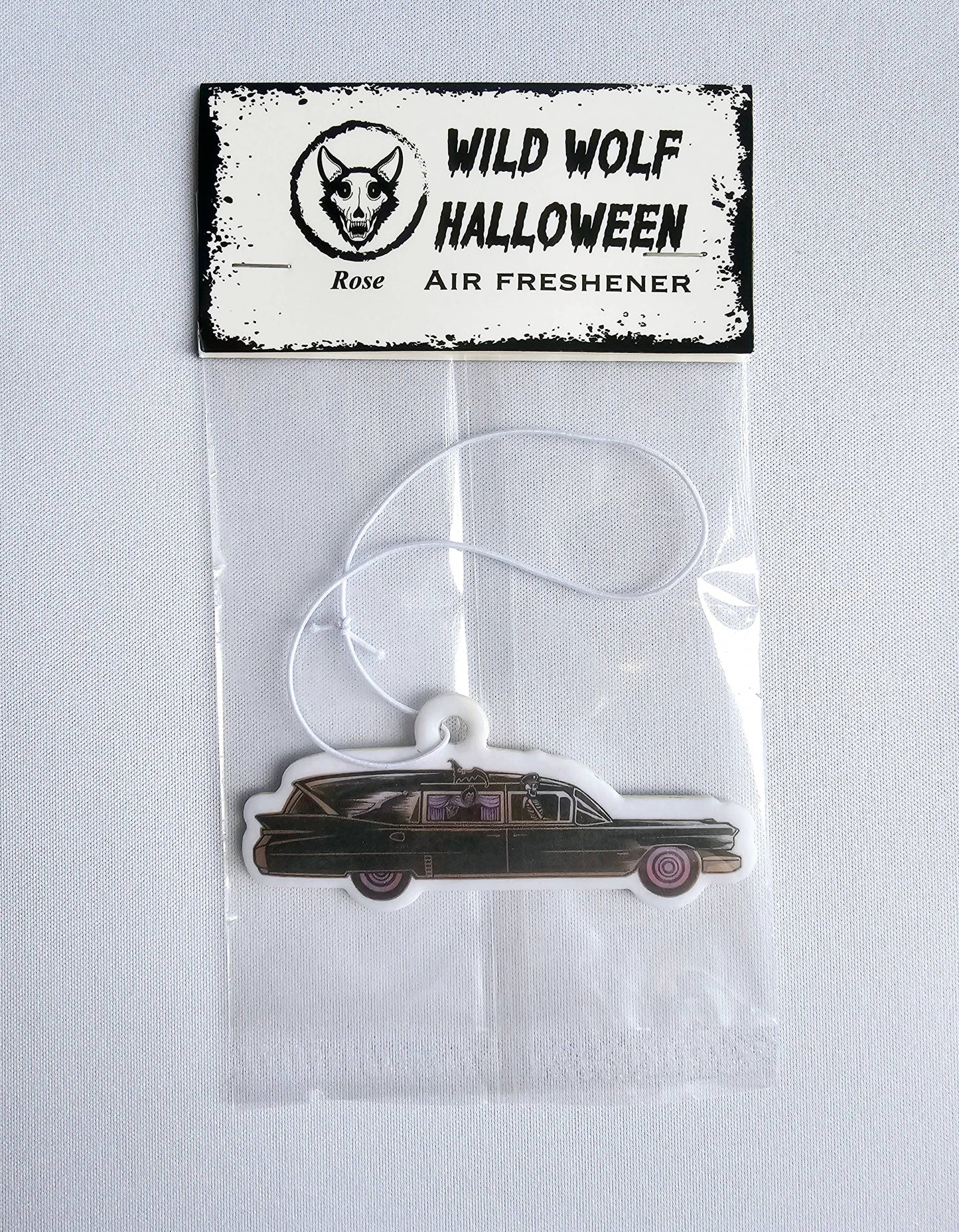 Hearse Car Air freshener (Wild Wolf)