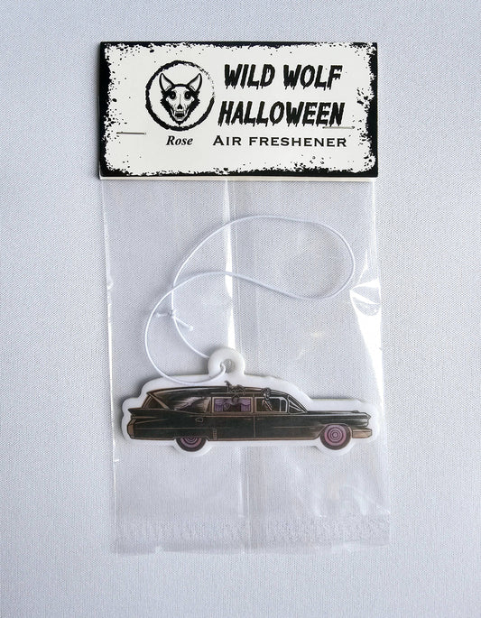 Hearse Car Air freshener (Wild Wolf)