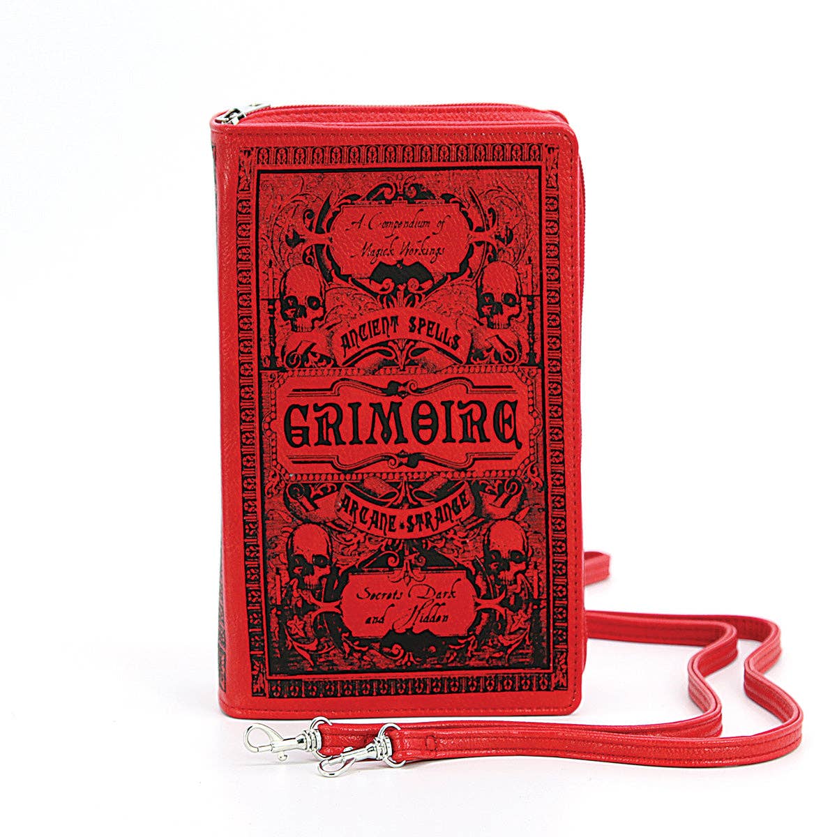 Grimoire Book Clutch Bag