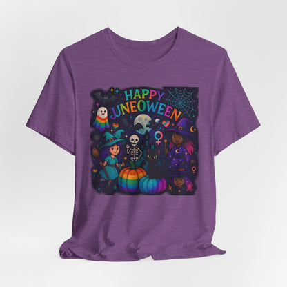 "Happy Juneoween" Unisex Tee Pride Witchy Summerween
