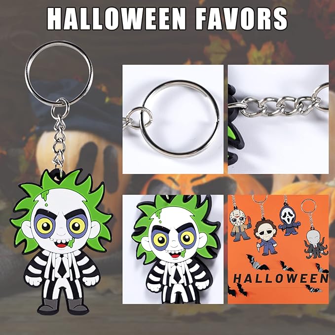 Horror Rubber Keychain