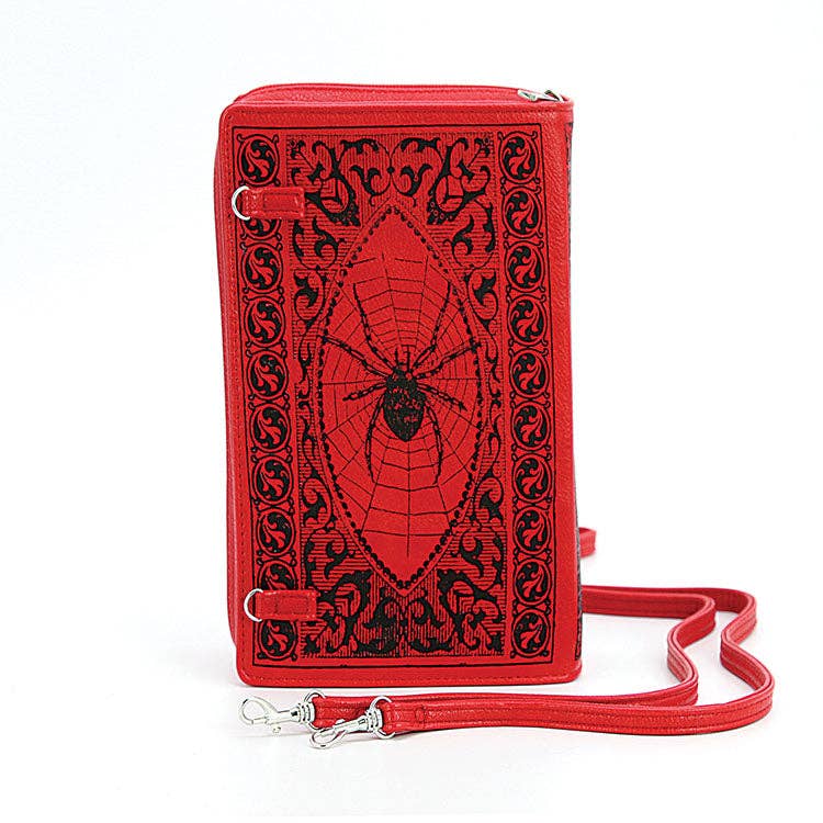 Grimoire Book Clutch Bag