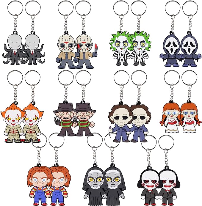 Horror Rubber Keychain – Beautifully Unique Bootique