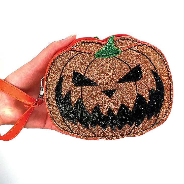 Spooky Jack O' Lantern Coin Purse