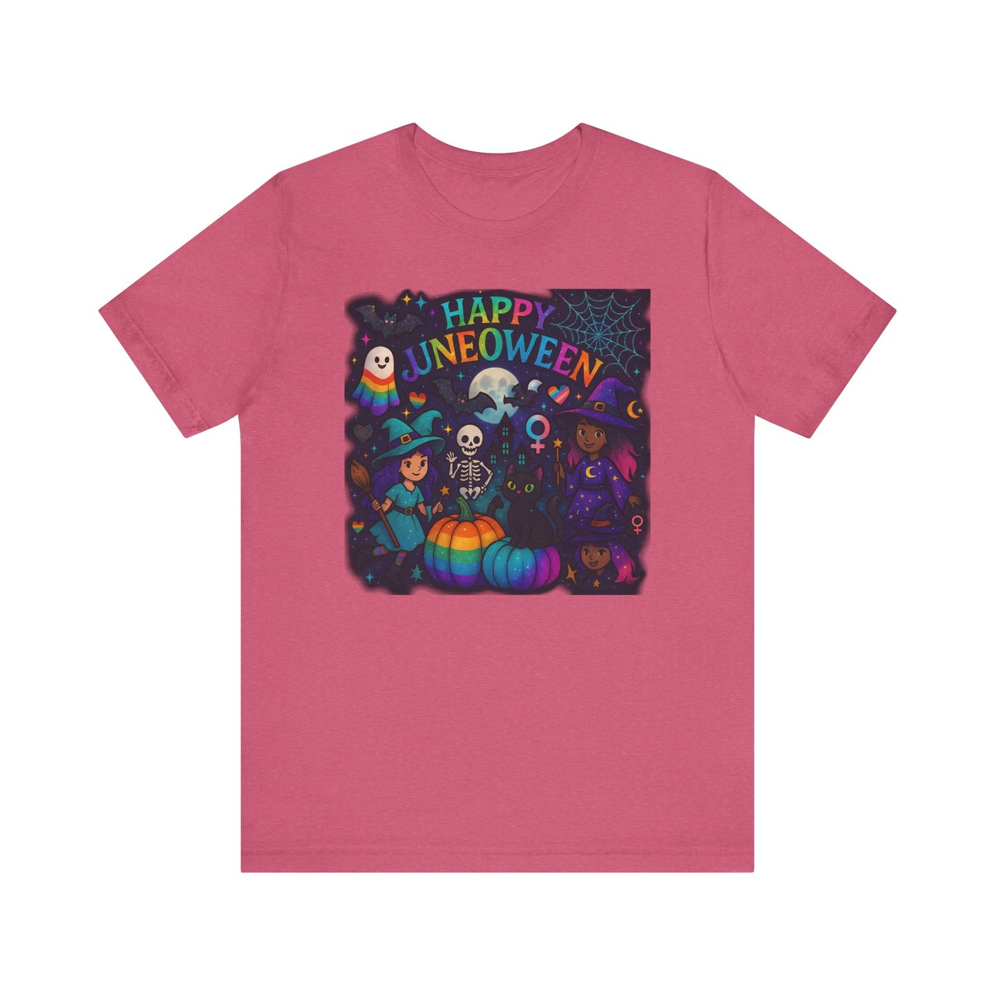 "Happy Juneoween" Unisex Tee Pride Witchy Summerween