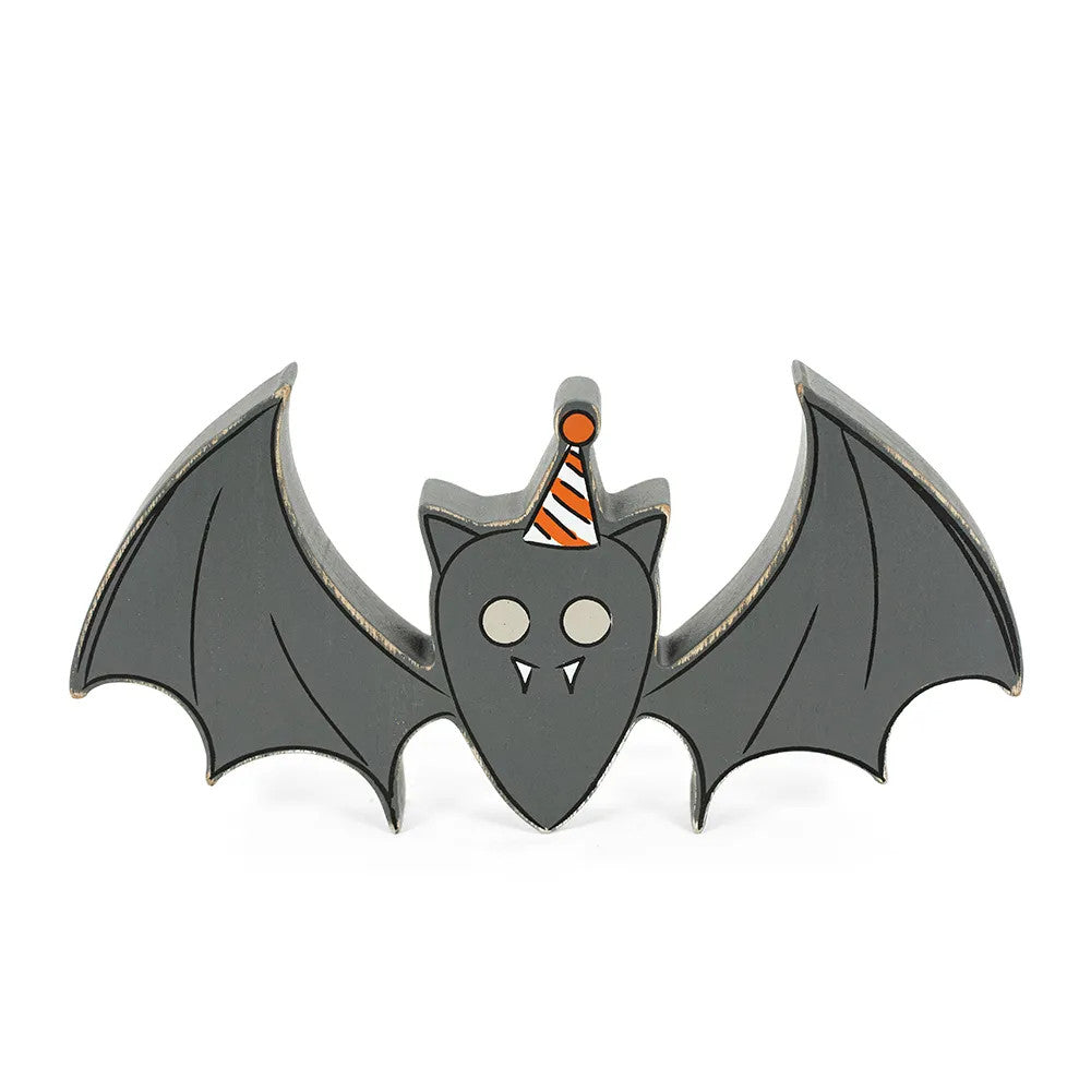 Sweet & Spooky Bat Chunky Wooden Cutout