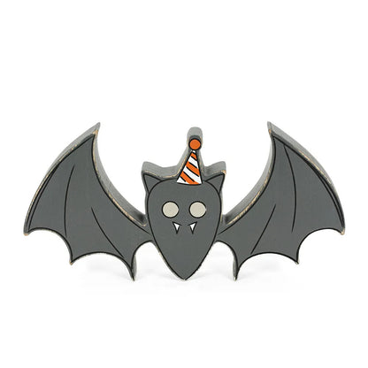 Sweet & Spooky Bat Chunky Wooden Cutout