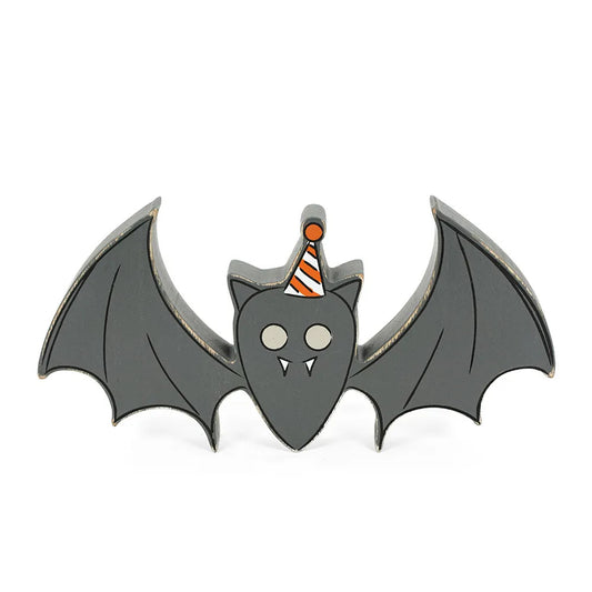 Sweet & Spooky Bat Chunky Wooden Cutout