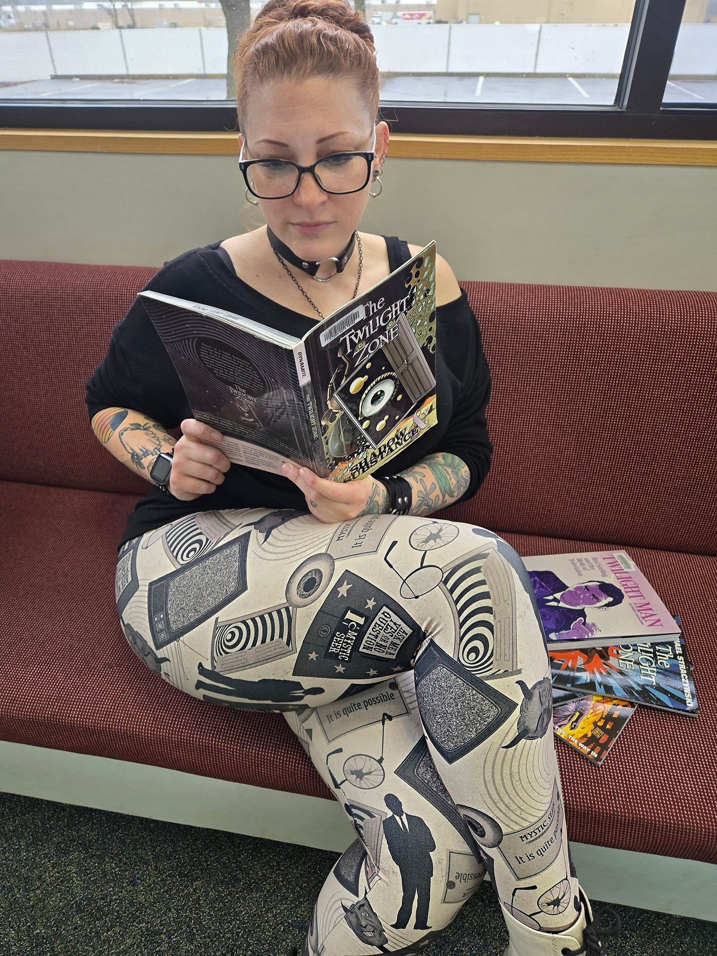 The Twilight Zone - Semi-Exclusive Themed Leggings Box High-quality Handcrafted Vibrant Leggings