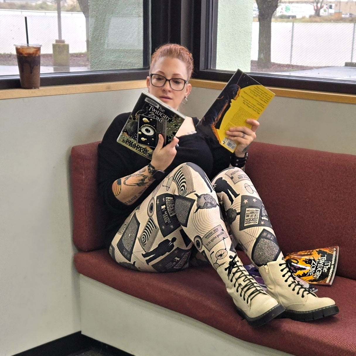 The Twilight Zone - Semi-Exclusive Themed Leggings Box High-quality Handcrafted Vibrant Leggings