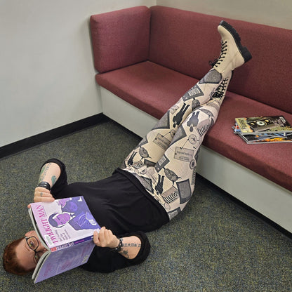 The Twilight Zone - Semi-Exclusive Themed Leggings Box High-quality Handcrafted Vibrant Leggings