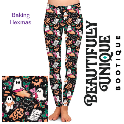 Pre-Order: Baking Hexmas Semi-Exclusive Leggings - High-quality Handcrafted Vibrant