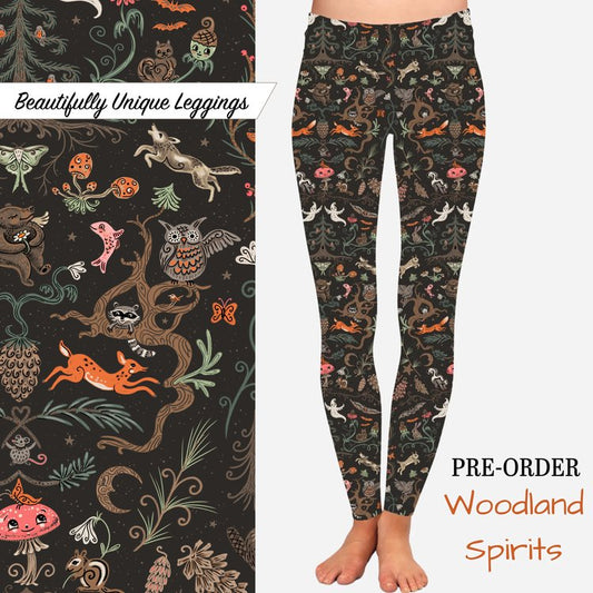 PRE-ORDER: “Woodland Spirits” Leggings (Limited Edition – Johanna Parker Exclusive)