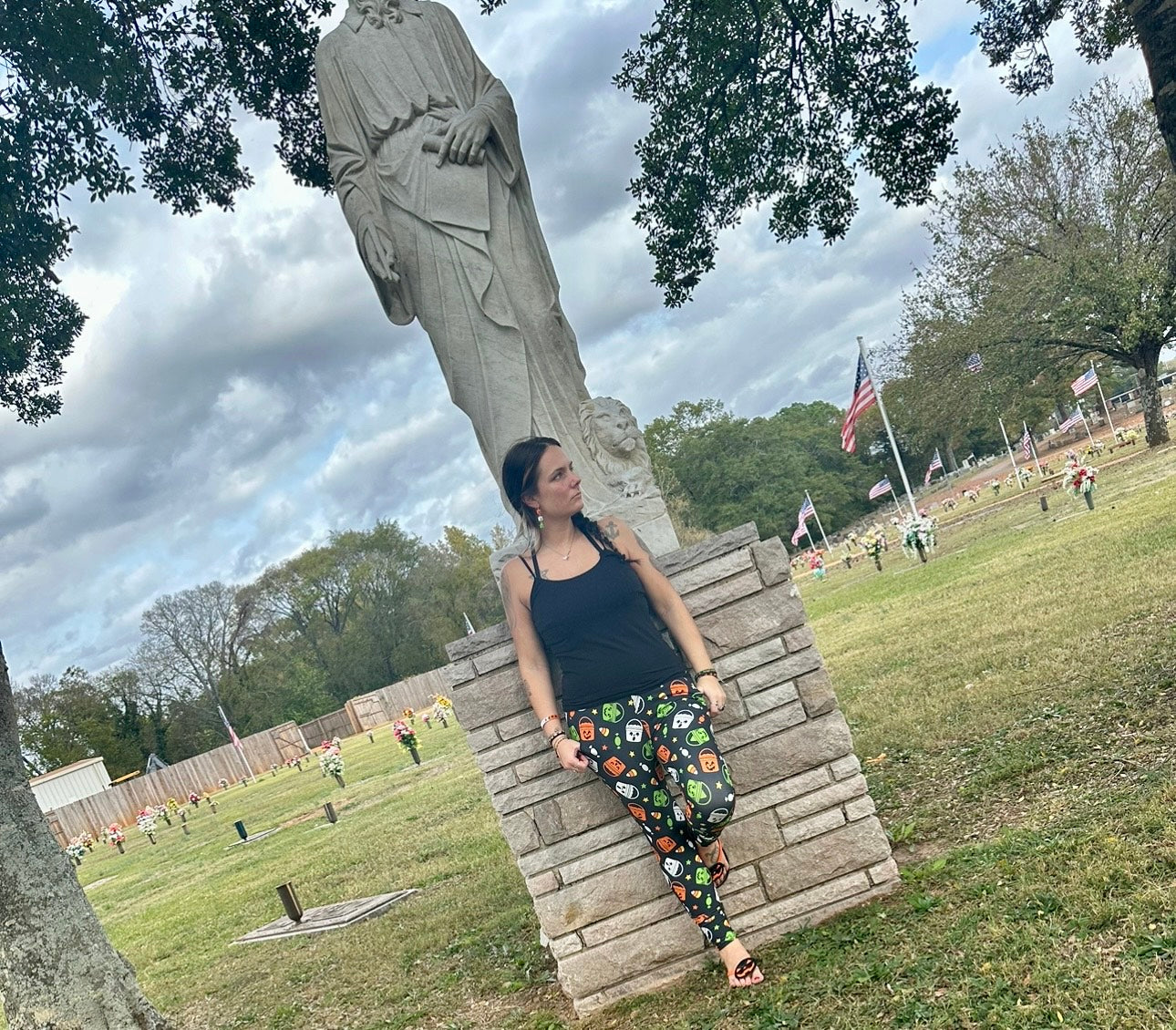 Boo Buckets - The Sketchy Pumpkin (Exclusive) - Pocket Leggings
