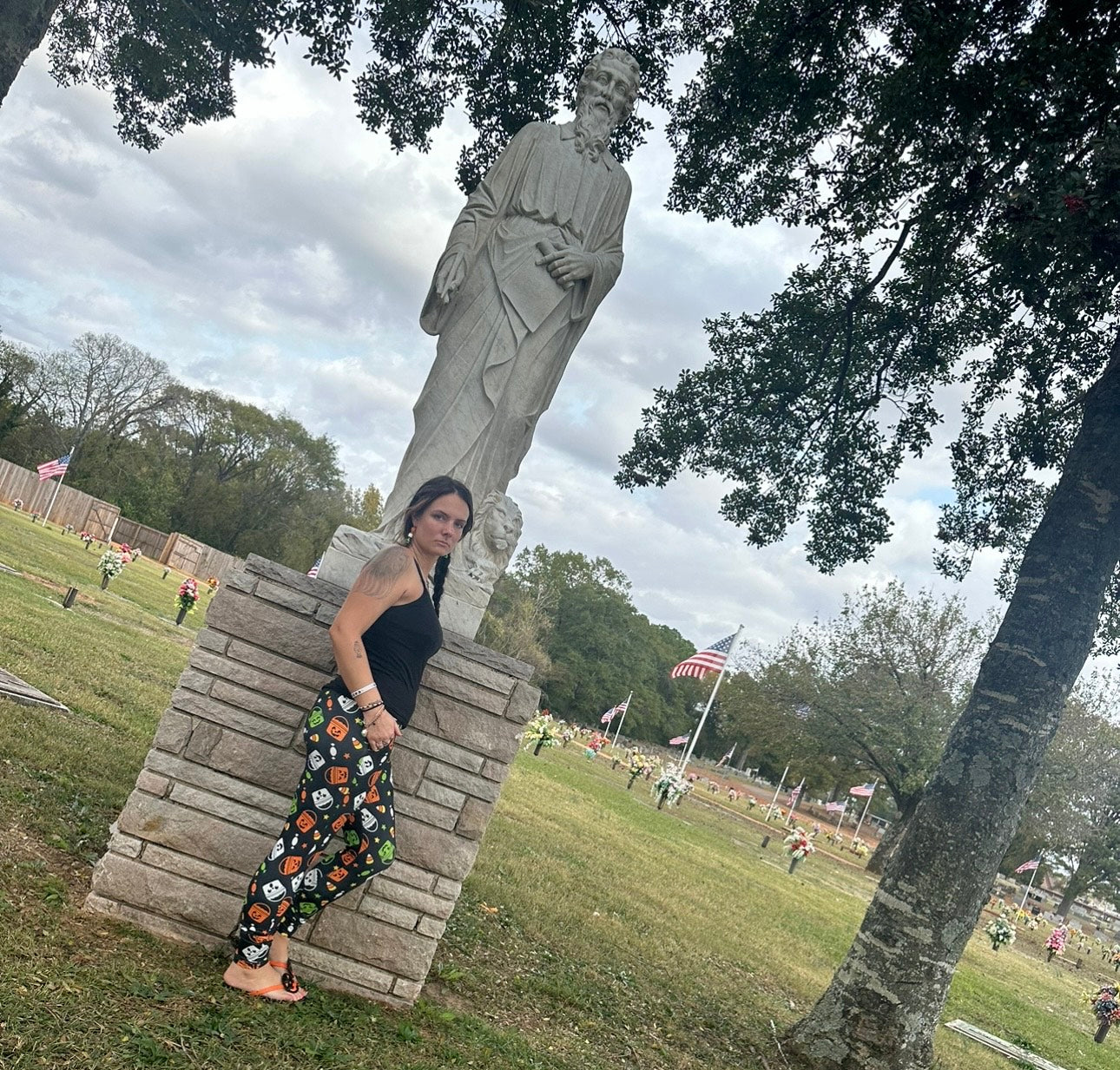 Boo Buckets - The Sketchy Pumpkin (Exclusive) - Pocket Leggings