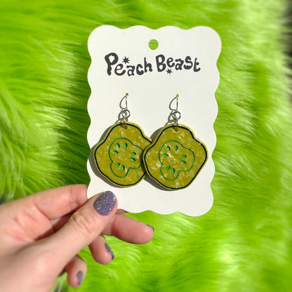 Pickle Earrings