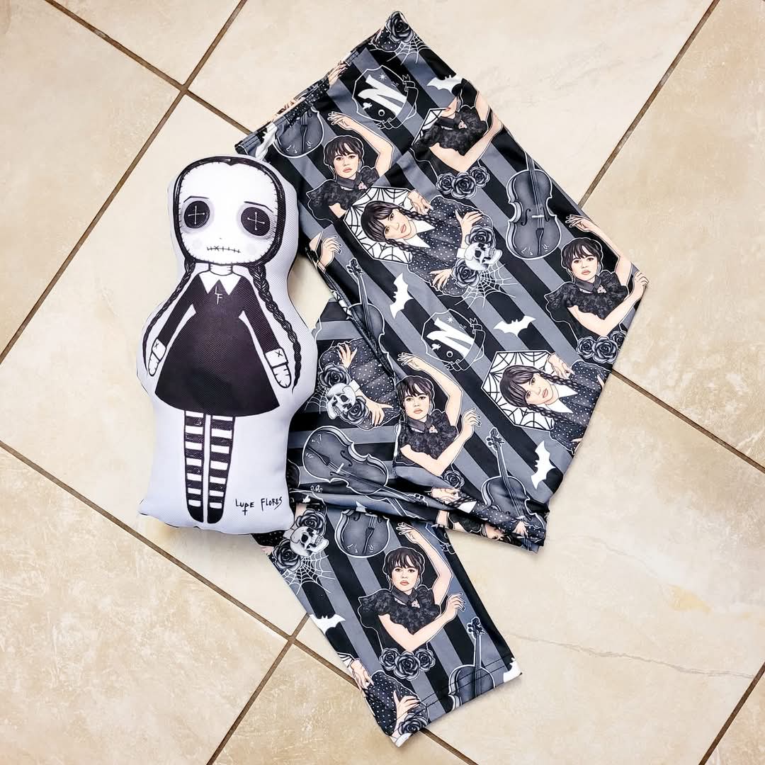 Nevermore Wednesday Leggings (Semi-Exclusive)