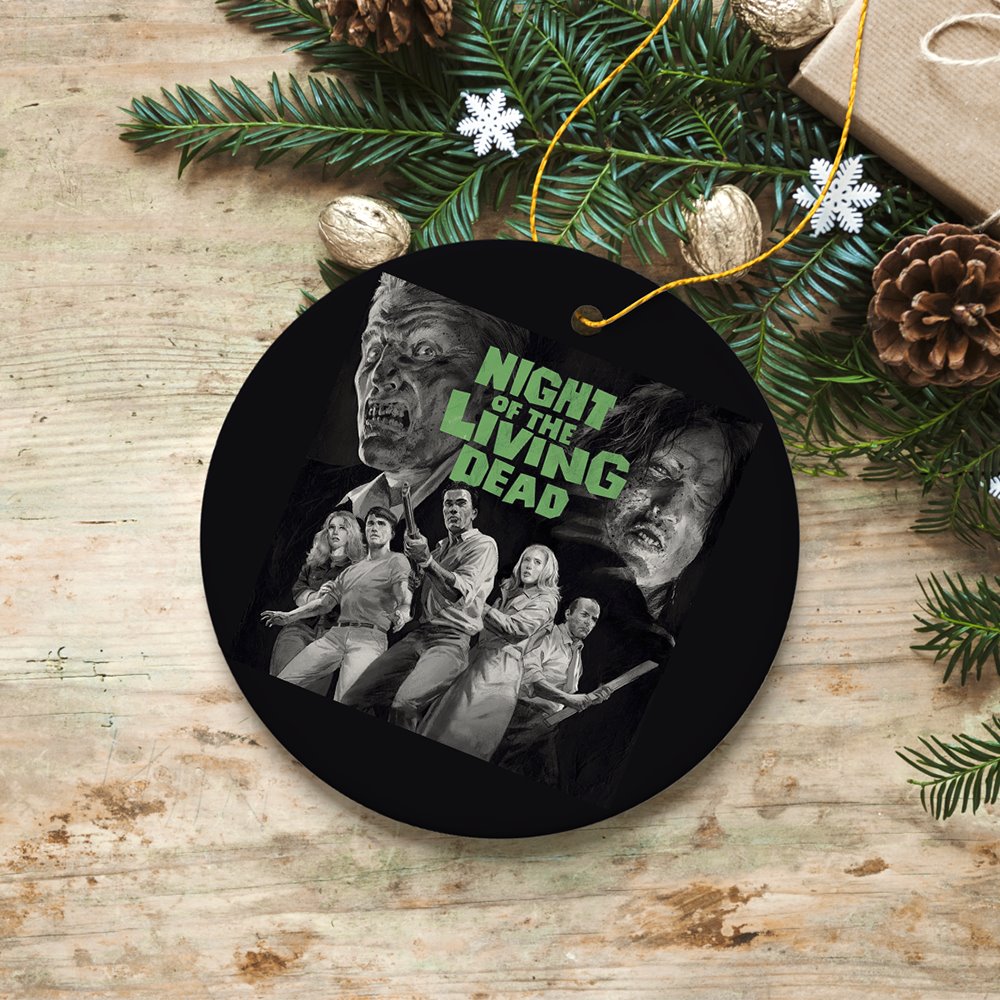 Night of The Living Dead Horror Movie Classic Ornament