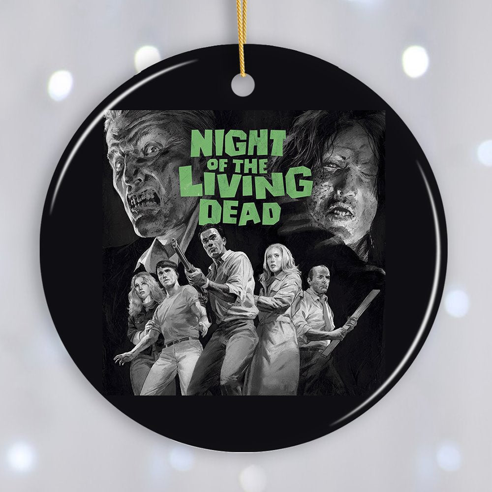 Night of The Living Dead Horror Movie Classic Ornament
