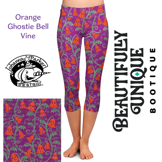 Pre-Order: “Ghostie Bell” Capri Leggings (Limited Edition – Johanna Parker Exclusive)