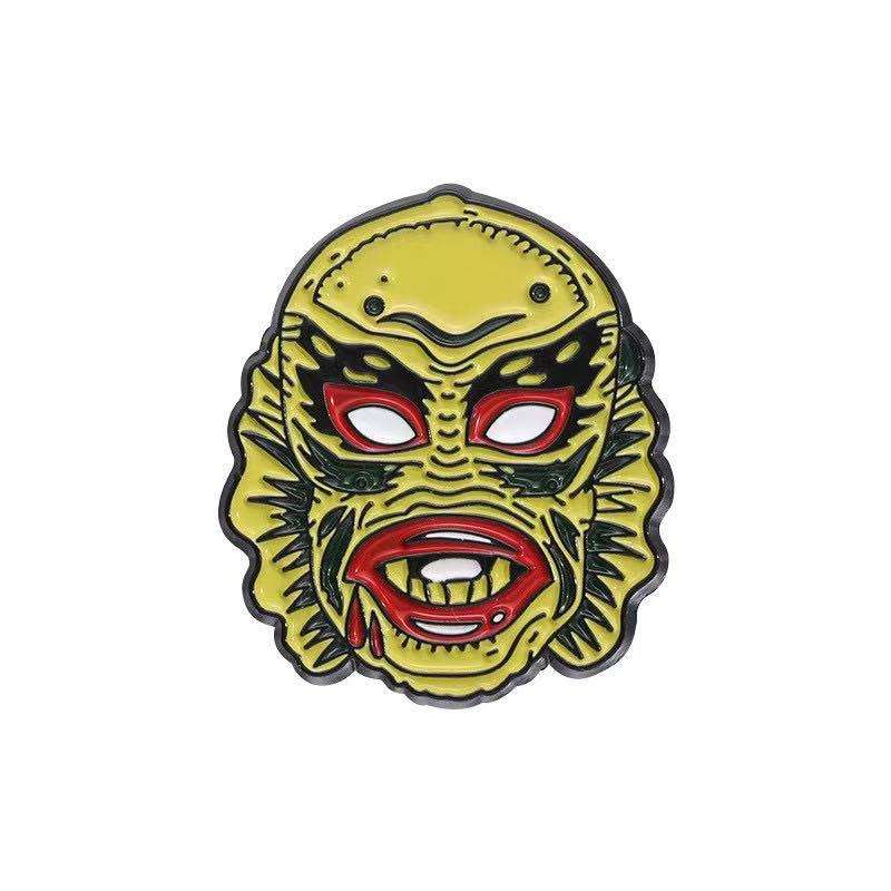 Movie Monsters Enamel Pins