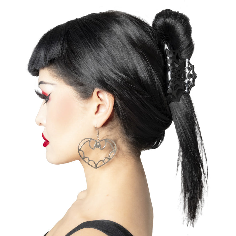 Spiderweb Hair Claw Clip
