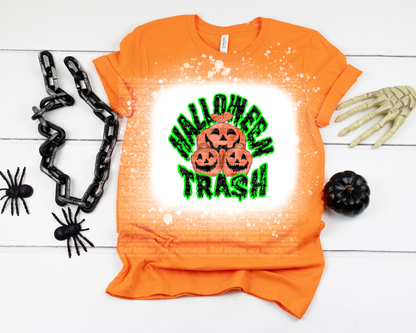 "Halloween Trash" Full Color DTF Tee Shirt