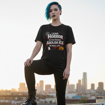 "Ice Horror" Tee - Unisex Shirt Spooky