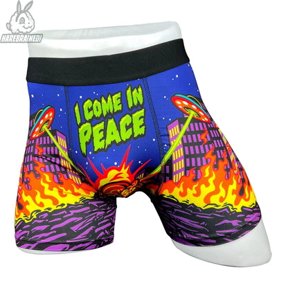 I Come In Peace Boxer Briefs