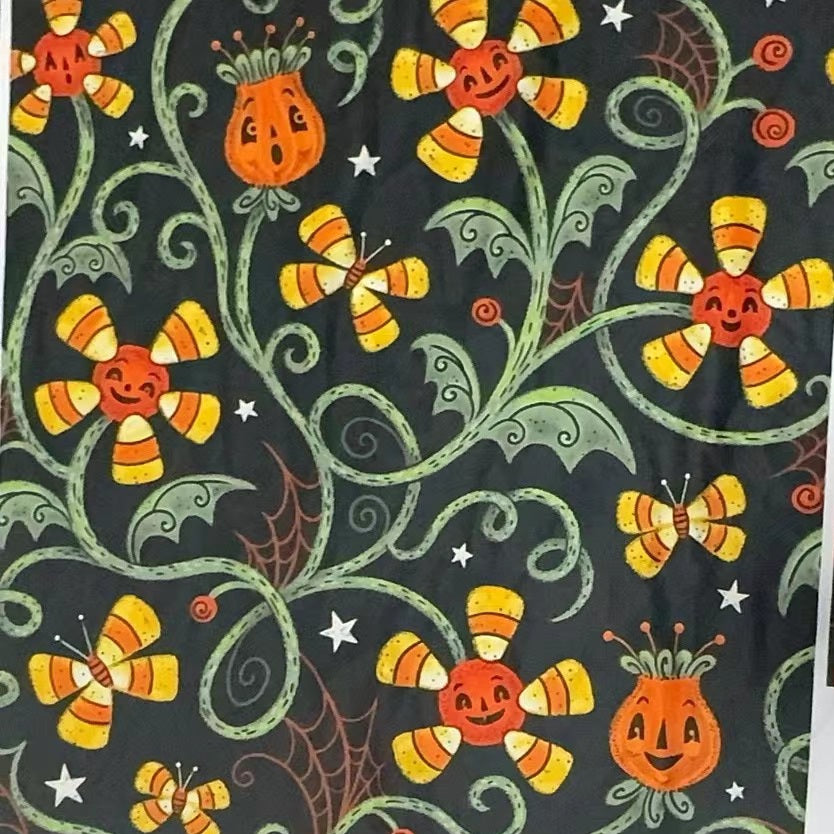 Spooky Sweet Garden (Johanna Parker Exclusive) Pocket Biker Shorts - High-quality Handcrafted Vibrant Bike Shorts