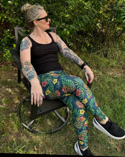 Tiki - High-quality Handcrafted Vibrant Leggings