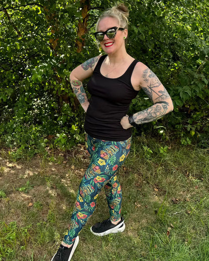 Tiki - High-quality Handcrafted Vibrant Leggings