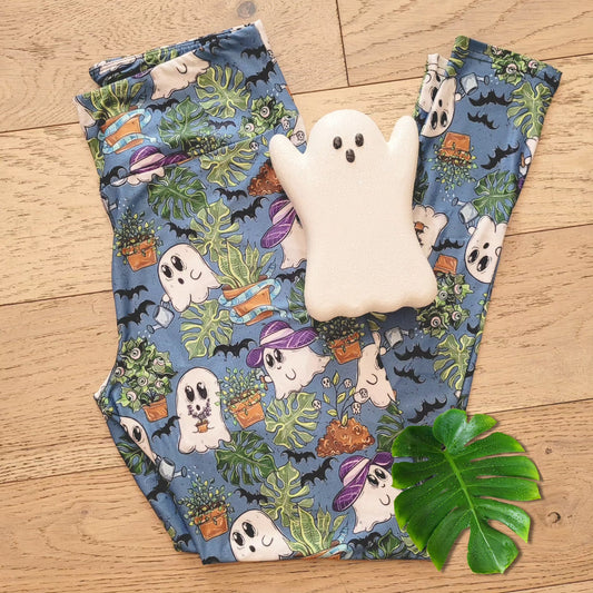 Ghost Plants (Semi-Exclusive) - High-quality Handcrafted Vibrant Leggings