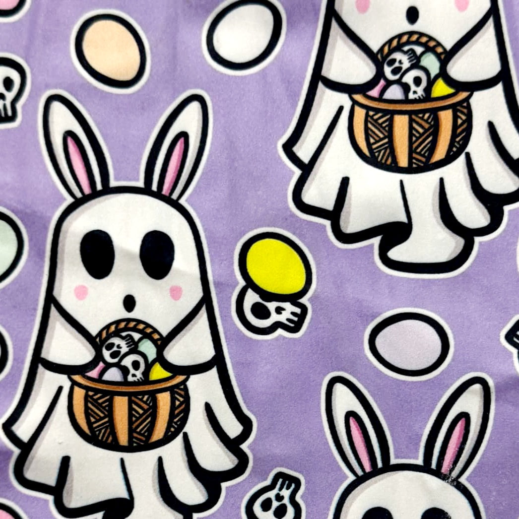 Ghost Bunnies Pocket Leggings (Exclusive) - Easter High-quality Handcrafted Vibrant Leggings