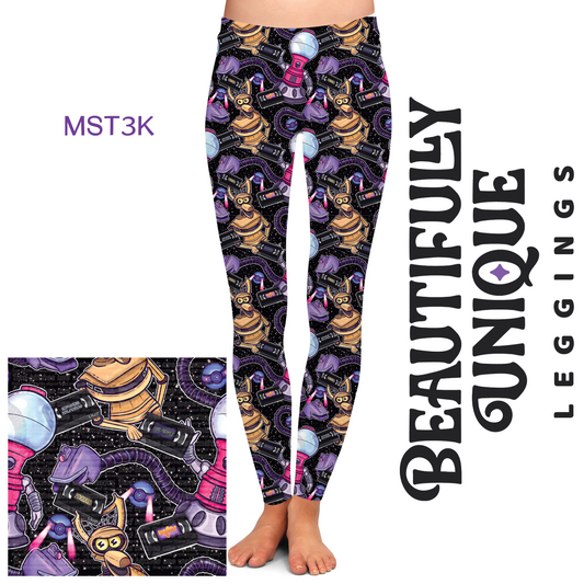MST3K (Semi-Exclusive) - High-quality Handcrafted Vibrant Leggings