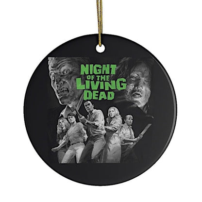 Night of The Living Dead Horror Movie Classic Ornament