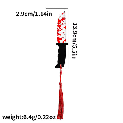 Bloody Knife Bookmarks