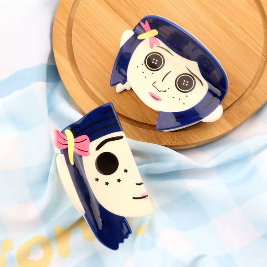 Button GIrl Hairclaw - Hair Accessory Clip