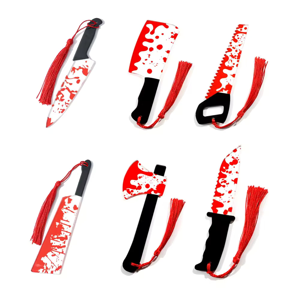 Bloody Knife Bookmarks