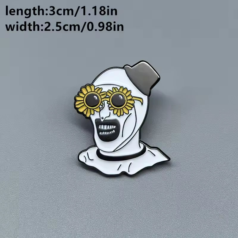 Art The Clown Terrifier Enamel Pin