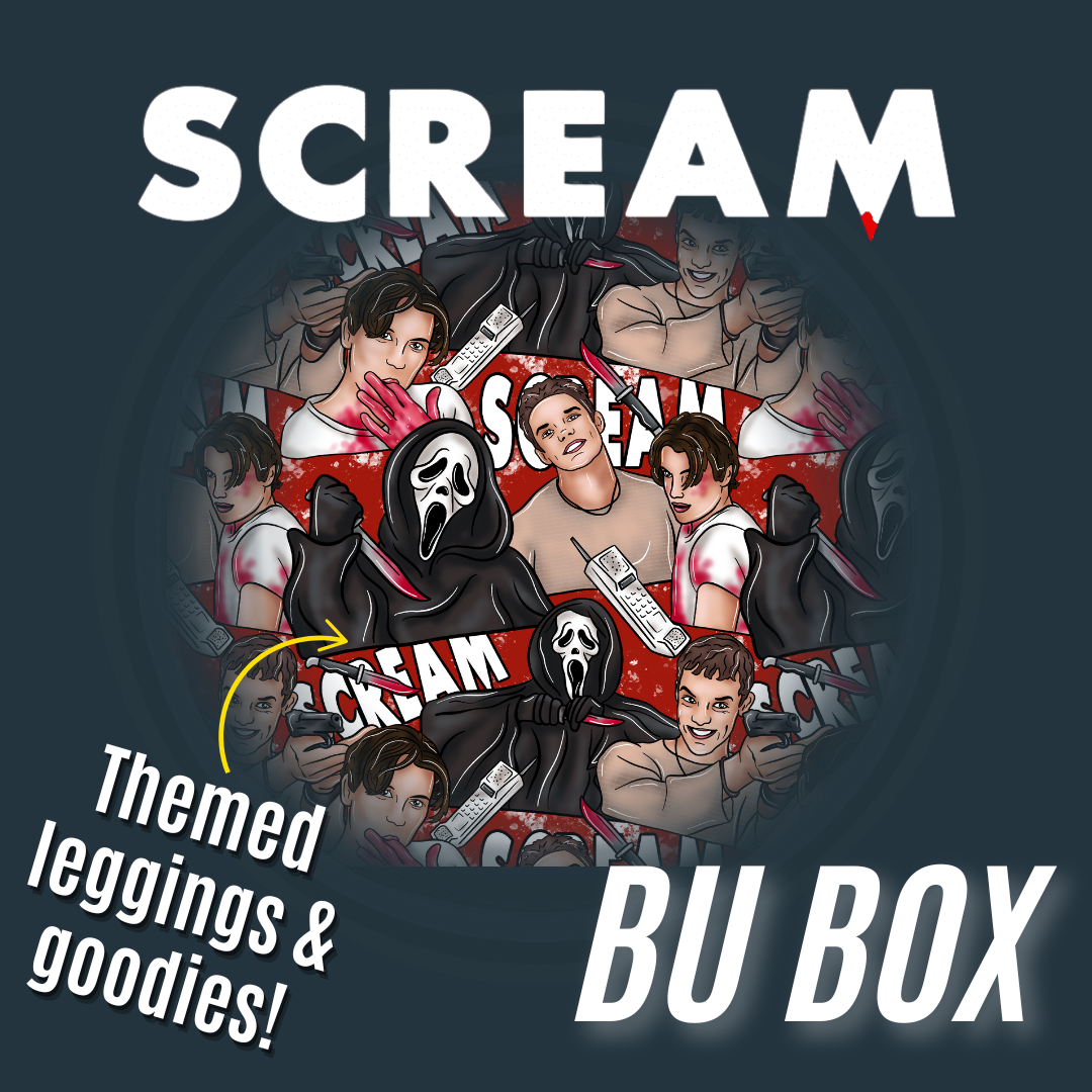 Pre-Order: Scream - Exclusively Themed Leggings + Goodies Box (High-quality Handcrafted)