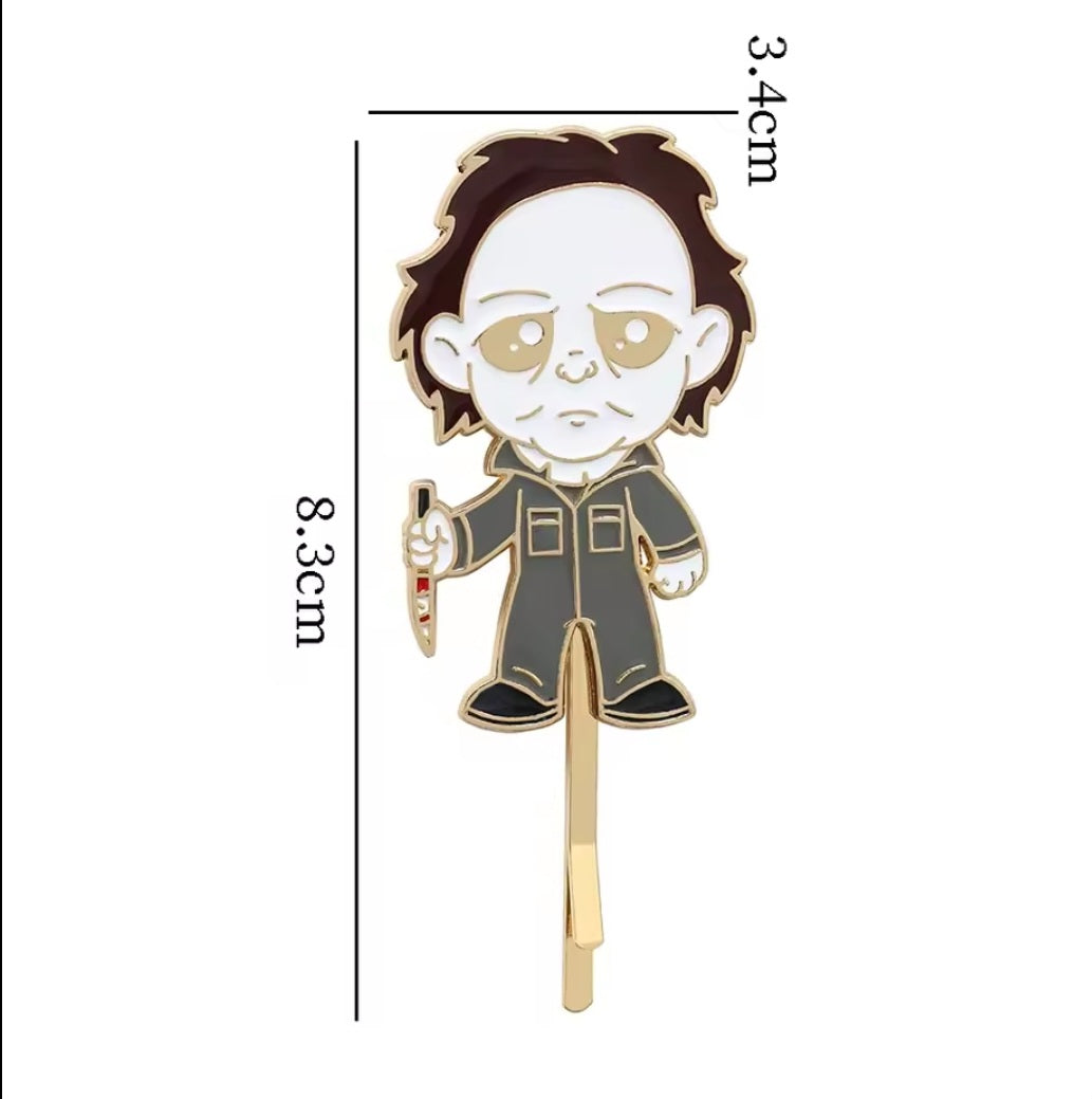 Horror Hairclips