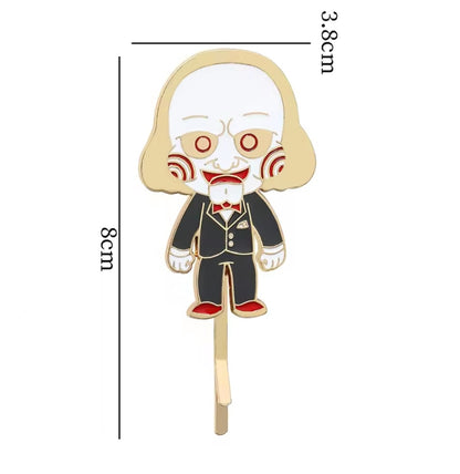 Horror Hairclips